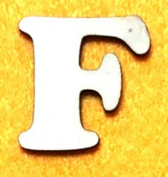 Letter F (5 cm)