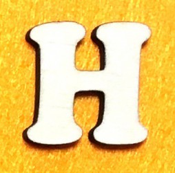 Letter H (5 cm)