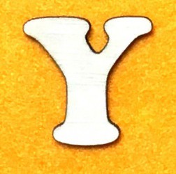 Letter Y (5 cm)