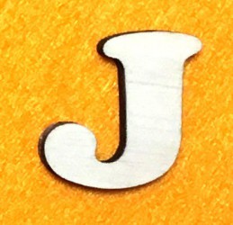 Letter J (5 cm)
