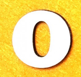 Letter O (5 cm)