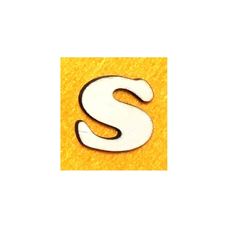 Letter S (5 cm)