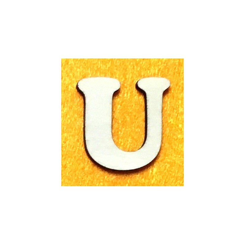 Letter U (5 cm)