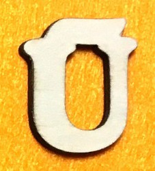 Letter Ū (5 cm)