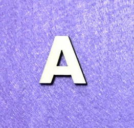 Letter A (3 cm)