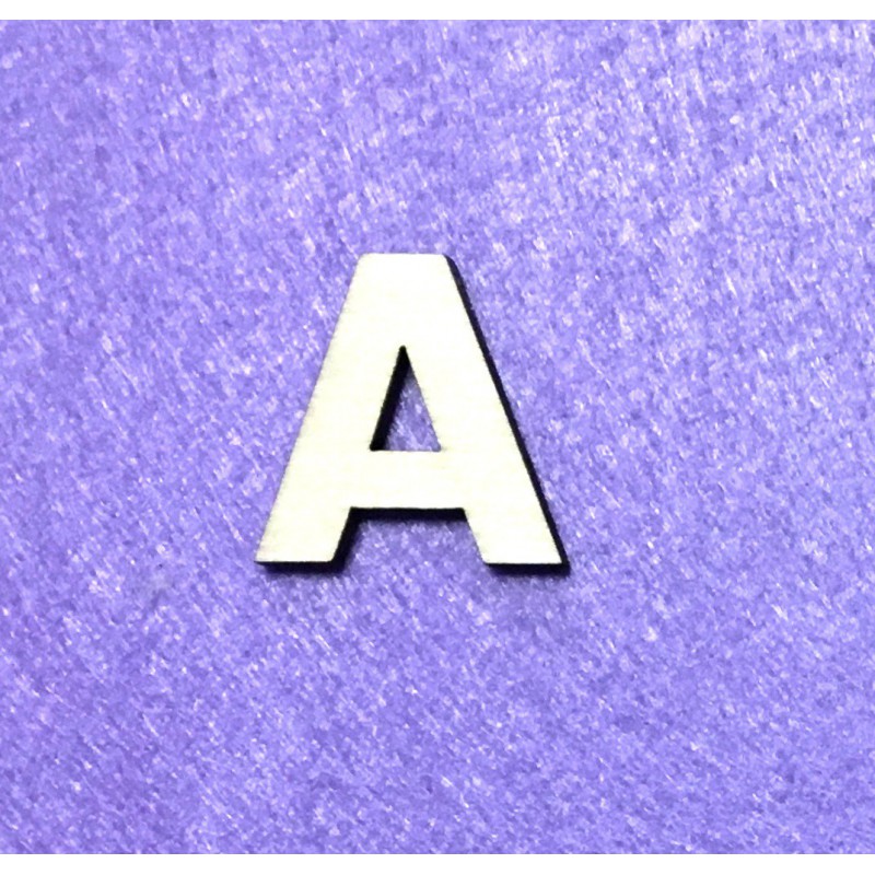 Letter A (3 cm)