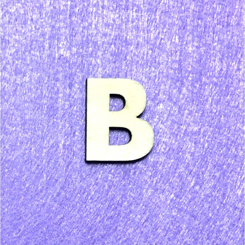 Letter B (3 cm)