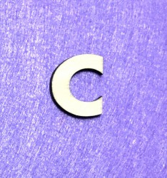 Letter C (3 cm)