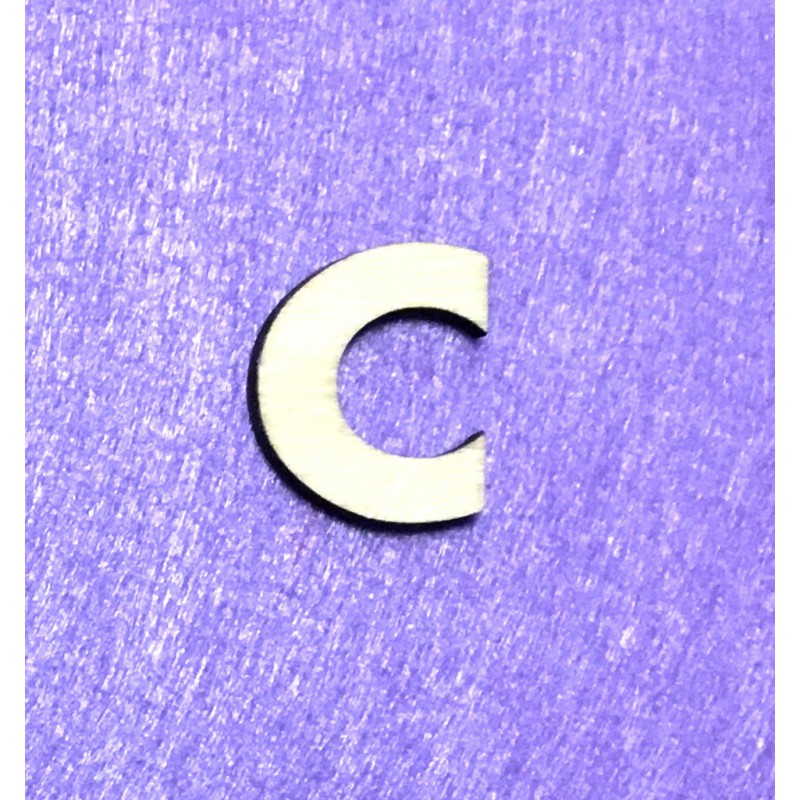 Letter C (3 cm)