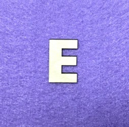 Letter E (3 cm)