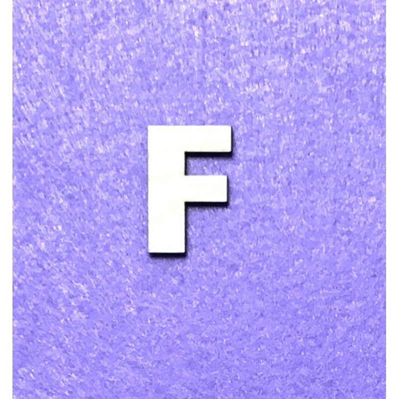 Letter F (3 cm)