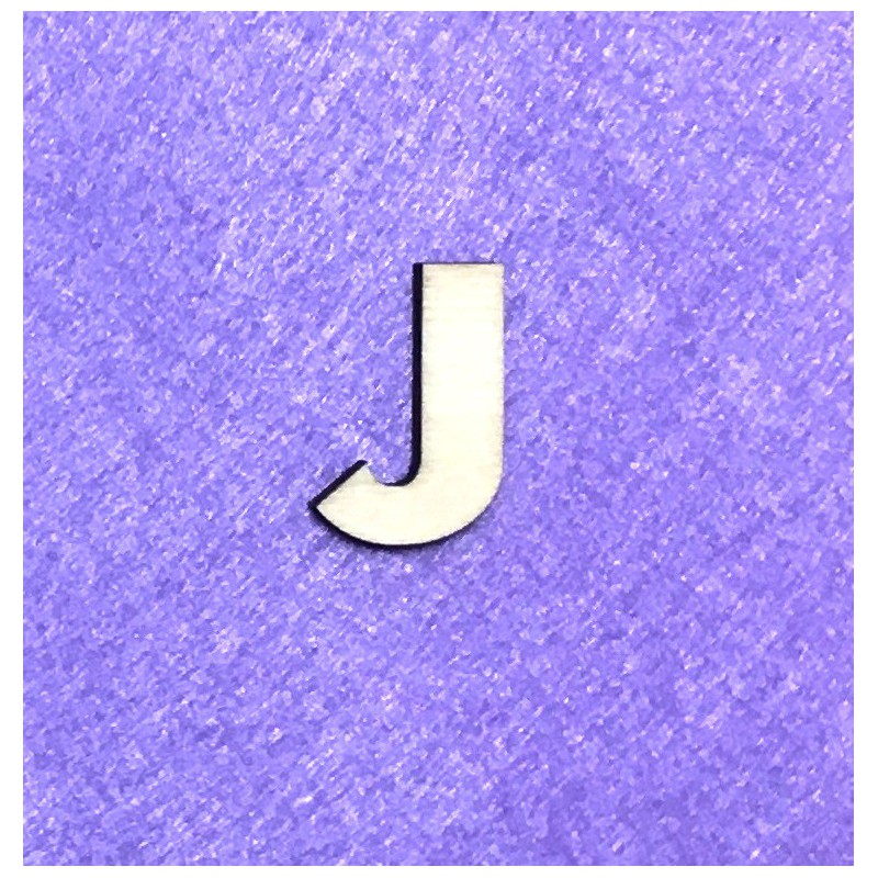 Letter J (3 cm)