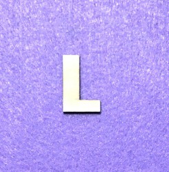 Letter L (3 cm)