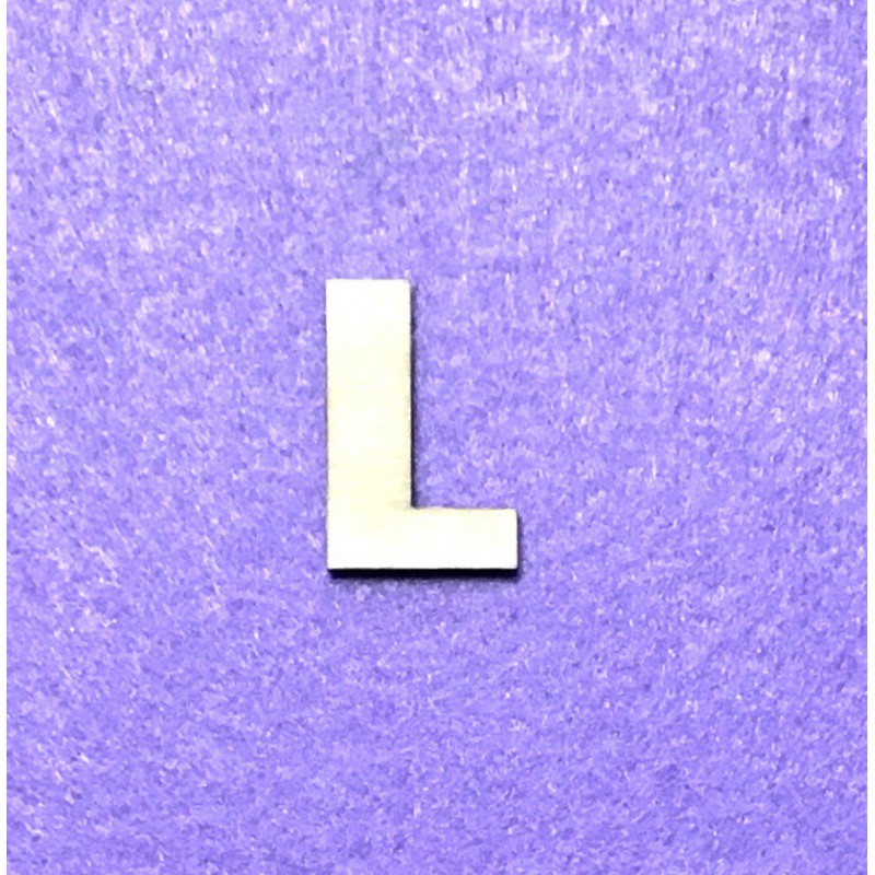 Letter L (3 cm)