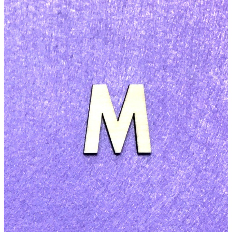 Letter M (3 cm)