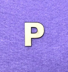 Letter P (3 cm)