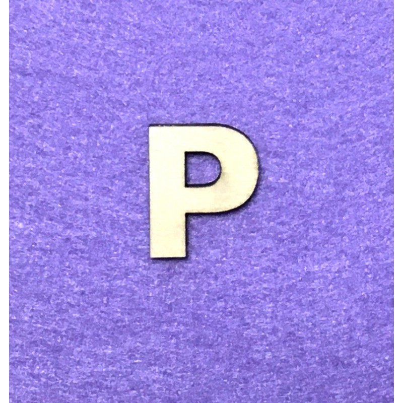 Letter P (3 cm)