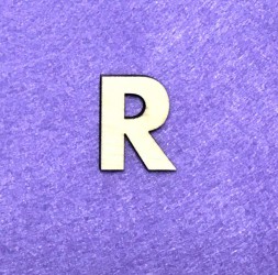 Letter R (3 cm)