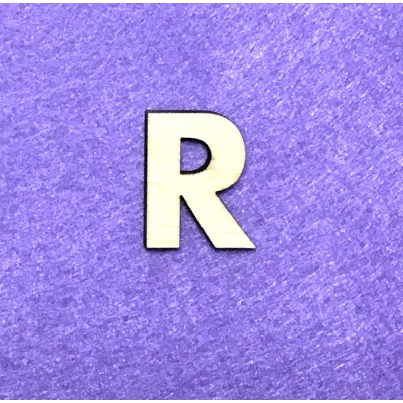 Letter R (3 cm)