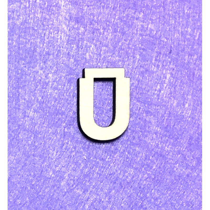 Letter Ū (3 cm)