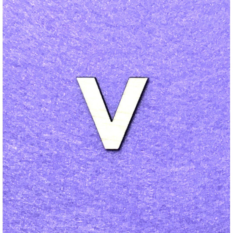 Letter V (3 cm)