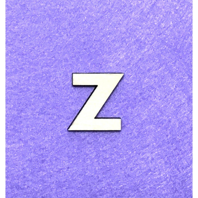 Raidė Z (3 cm, 8 šriftas)