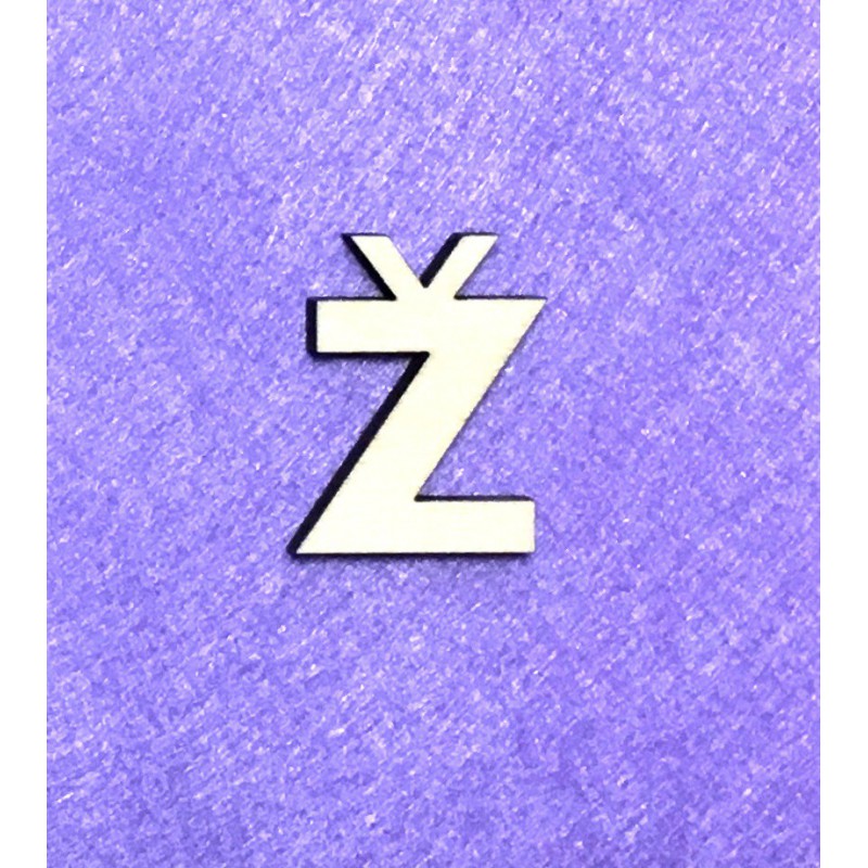 Letter Ž (3 cm)