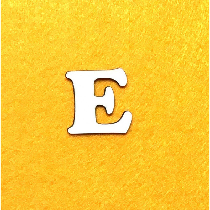 Letter E (3 cm)
