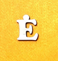 Letter Ė (3 cm)
