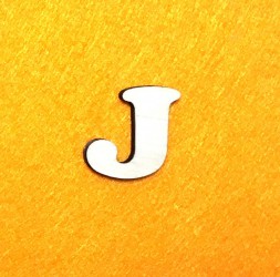 Letter J (3 cm)