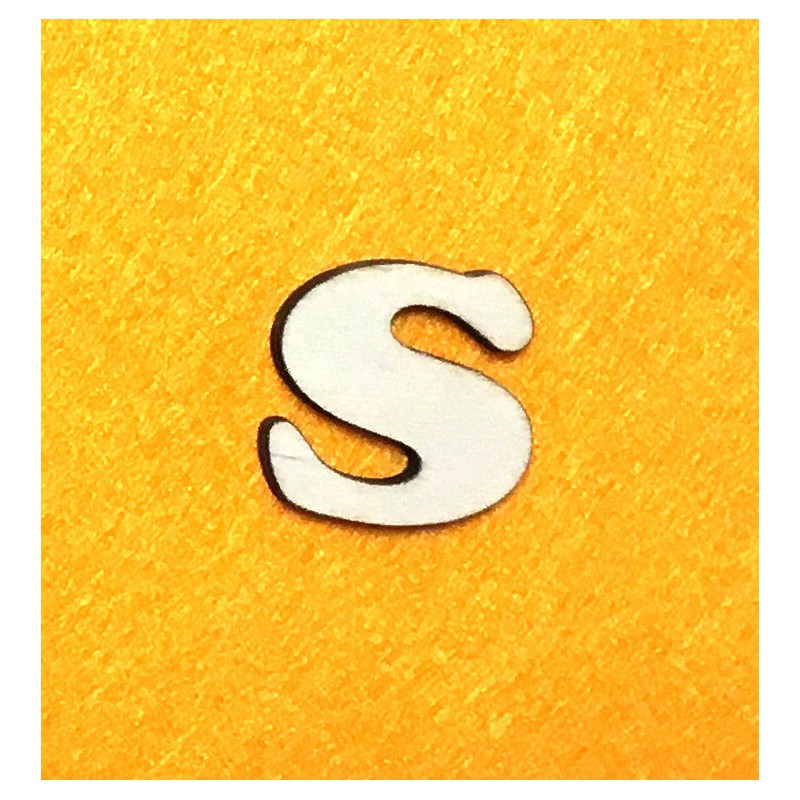 Letter S (3 cm)