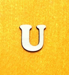 Letter U (3 cm)