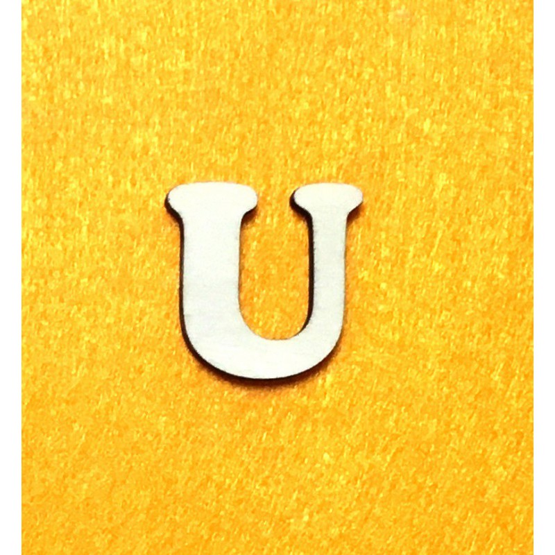 Letter U (3 cm)