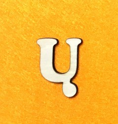 Letter Ų (3 cm)