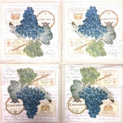 Napkin Grapes