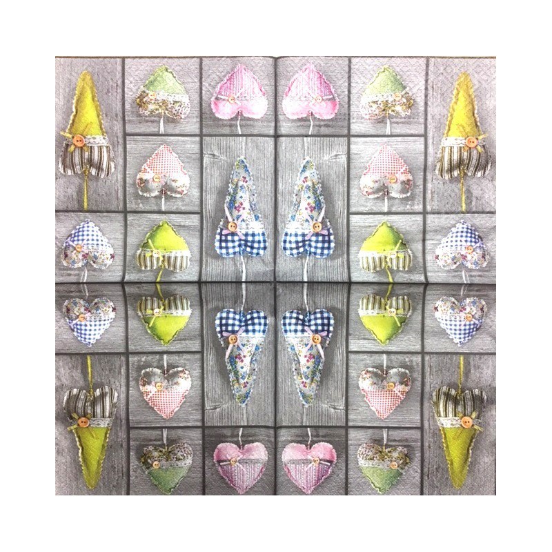 Napkin Hearts