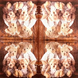 Napkin Teddy Bear