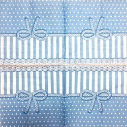 Napkin Ribbon blue