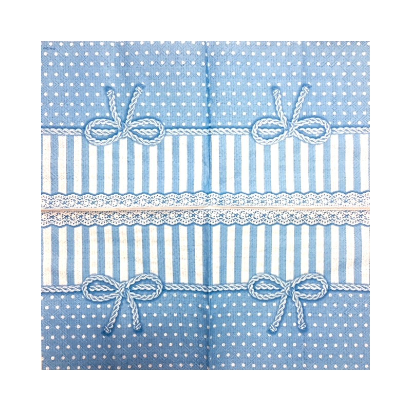 Napkin Ribbon blue