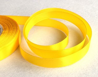 Satin Ribbon Yellow (1m)