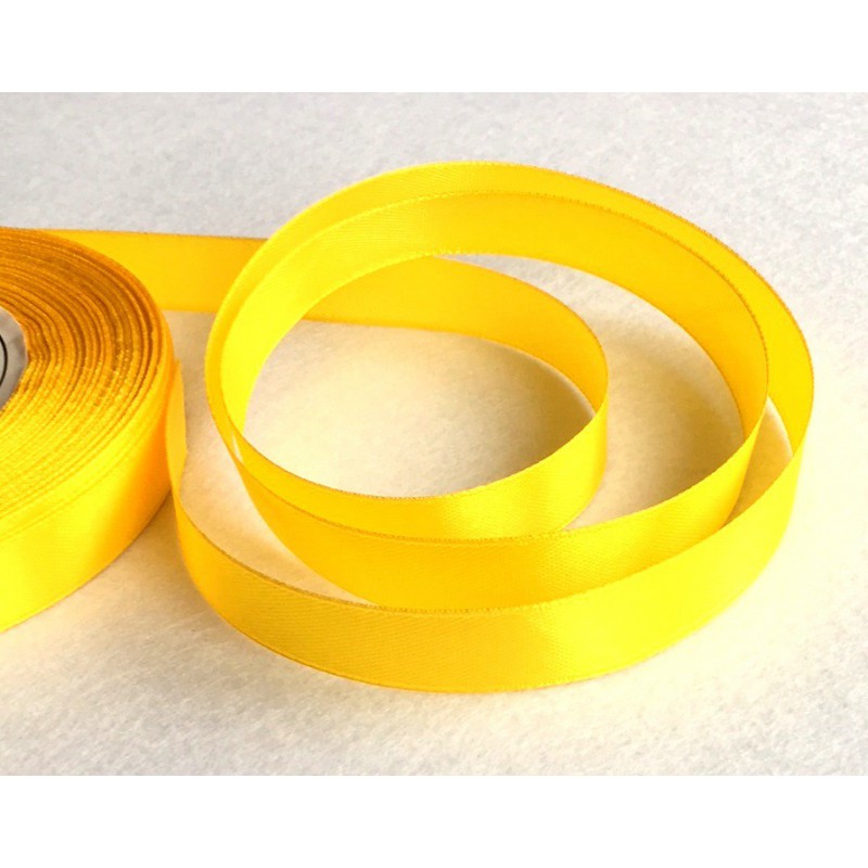 Satin Ribbon Yellow (1m)