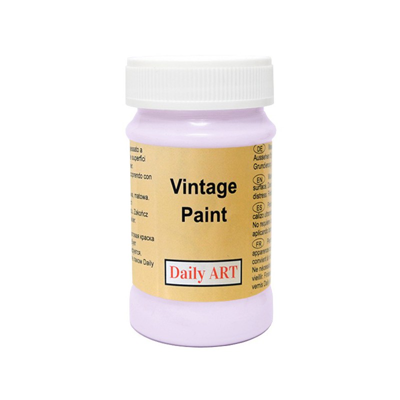 Kreidiniai akriliniai vintažiniai dažai Pastelinė violetinė (100 ml) Kreidiniai akriliniai vintažiniai dažai Pastelinė violetinė (100 ml)