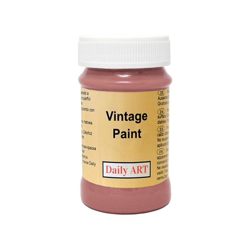 Kreidiniai akriliniai vintažiniai dažai Sepija (100 ml) Kreidiniai akriliniai vintažiniai dažai Sepija (100 ml)