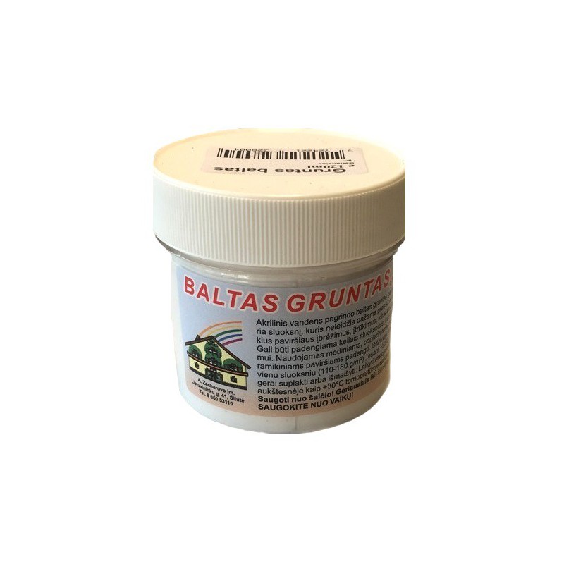 Gruntas baltas AKRILEN (120 ml) Gruntas baltas AKRILEN (120 ml)