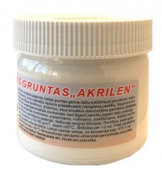 Gruntas baltas AKRILEN (300 ml)