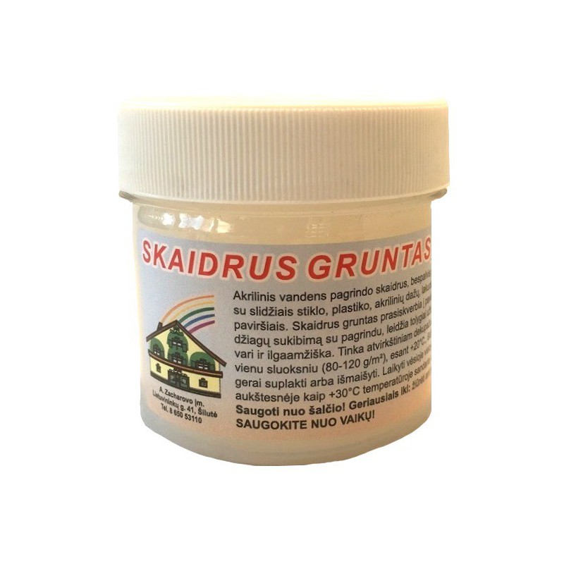 Gruntas skaidrus AKRILEN (120 ml)