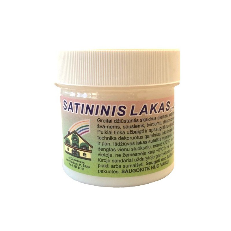 Lakas satininis AKRILEN (120 ml) Lakas satininis AKRILEN (120 ml)
