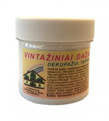 Vintažiniai dažai AKRILEN Balta (120 ml)
