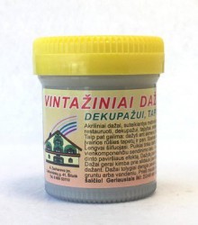 Vintažiniai dažai AKRILEN Šviesiai pilka (60 ml)