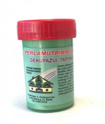 Perlamutriniai dažai AKRILEN Žalia (50 ml)